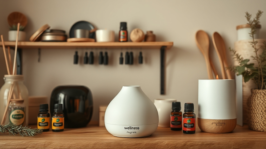 Diffusers, essential-oil hardware, candle-making (non-medical claims). maintenance — make gear last longer